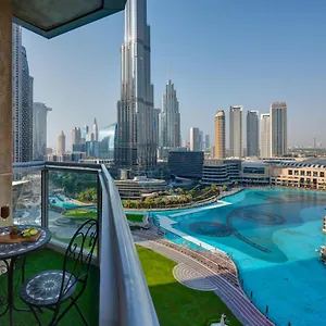  Apartment Durrani Homes - Luxe Living With Burj Khalifa And Fountain View - Third Without Partition United Arab Emirates