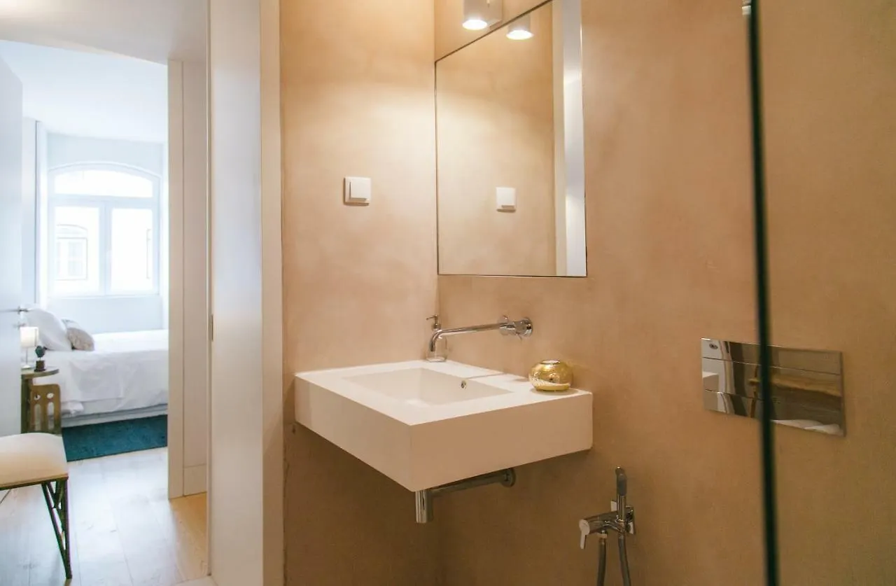Grand Ouro Deluxe Apartment Downtown Baixa Lissabon