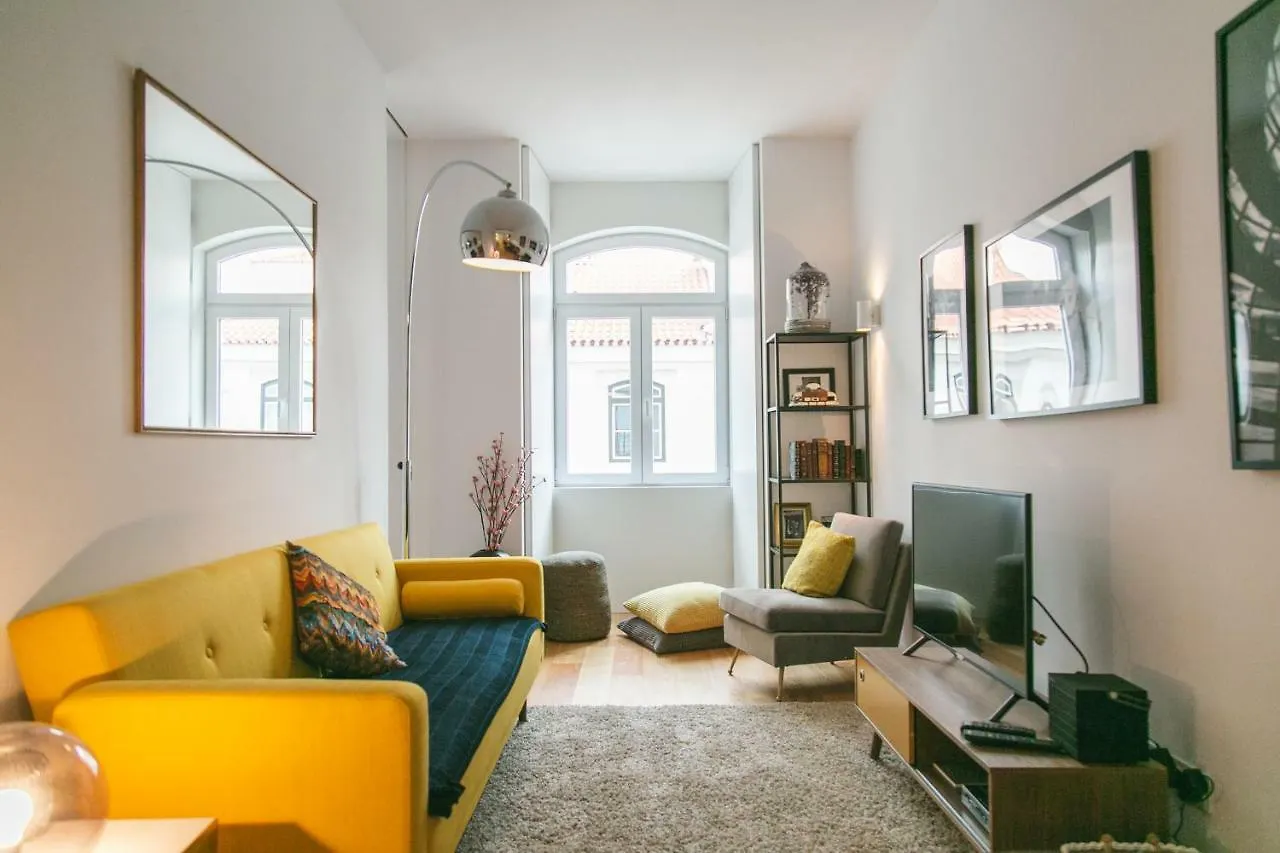 Grand Ouro Deluxe Apartment Downtown Baixa Lissabon